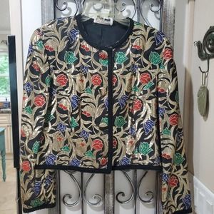 Formal Women's Jacket - Vintage TALBOTS - Fabulous for Holiday Parties!!!